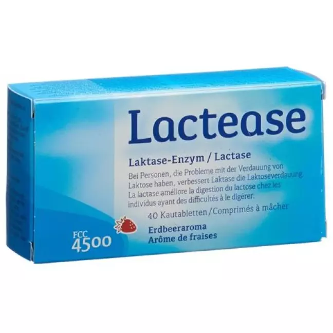 Lactease 4500 FCC Жувальні 40 шт