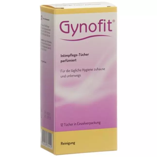 Ароматизована серветка для інтимного догляду Gynofit 12 шт Ароматизована серветка для інтимного догляду Gynofit 12 шт