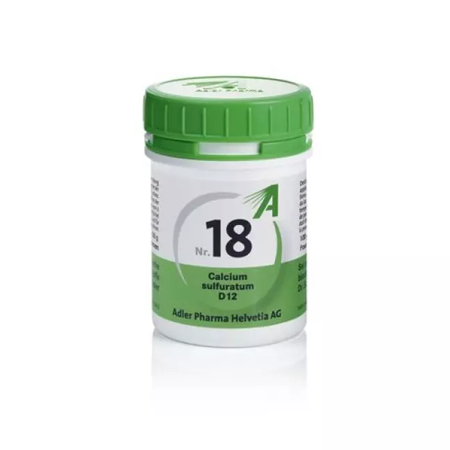 Adler Schüssler Nr18 Calcium sulfuratum таблетки D 12 100 г