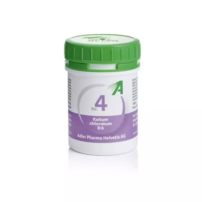 Adl Schussler Nr. 4 Kal Chlor в таблетках, D 6 доза 100г Adl Schussler Nr. 4 Kal Chlor в таблетках, D 6 доза 100г