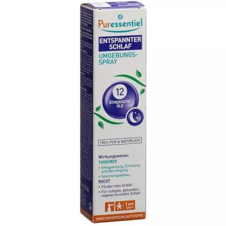 Puressentiel Schlaf Entspannung Raumspray 12 atherische Ole 75мл Puressentiel Schlaf Entspannung Raumspray 12 atherische Ole 75мл