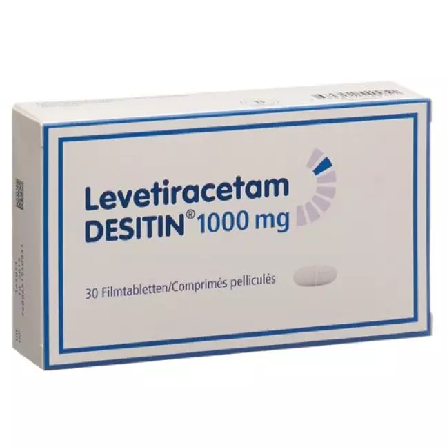 Levetiracetam DESITIN Filmtabl 1000 мг 30 шт Levetiracetam DESITIN Filmtabl 1000 мг 30 шт