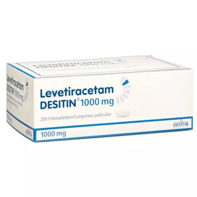 Levetiracetam DESITIN Filmtabl 1000 мг 200 шт Levetiracetam DESITIN Filmtabl 1000 мг 200 шт