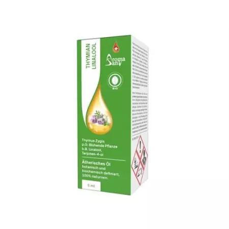 Aromasan Thyme zygis linalol ефірна олія/олія органічна 5 мл Aromasan Thyme zygis linalol ефірна олія/олія органічна 5 мл