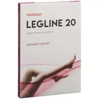 VENOSAN LEGLINE 20 A-D XS чорний 1 пара