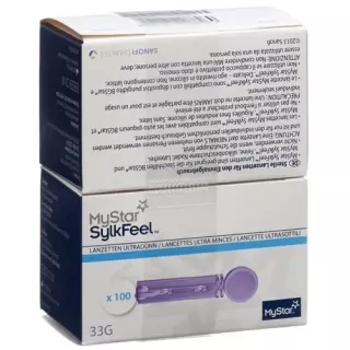 Ланцети MyStar SylkFeel 33G 2 х 100 шт