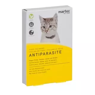 martec PET CARE флісовий нашийник АНТИПАРАЗИТ коти