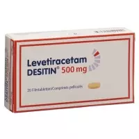 Levetiracetam DESITIN Filmtabl 500 мг 20 шт