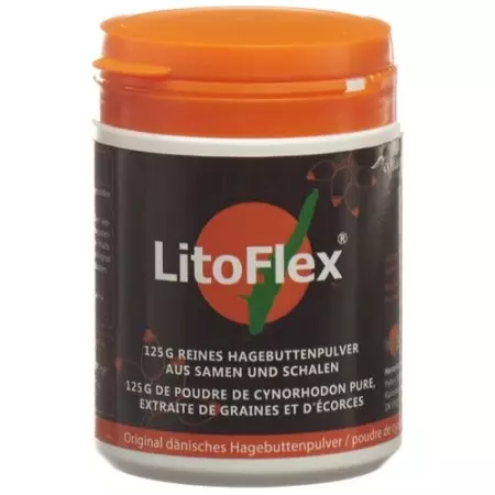 LitoFlex оригінальний датський порошок шипшини Ds 125 г