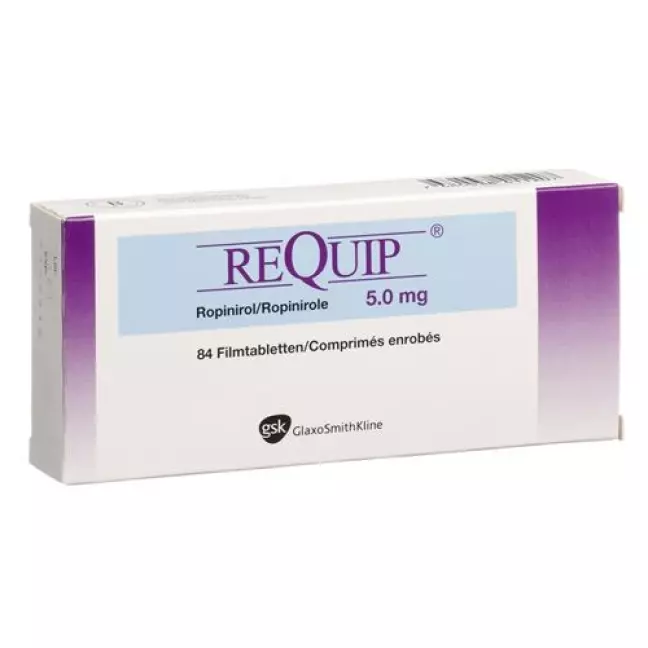 Requip 5 mg 84 filmtablets Requip 5 mg 84 filmtablets