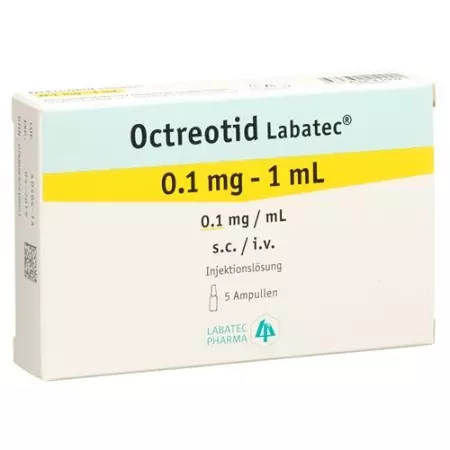 Октреотид Labatec Inj Lös 0,1 мг/мл 5 ампер 1 мл