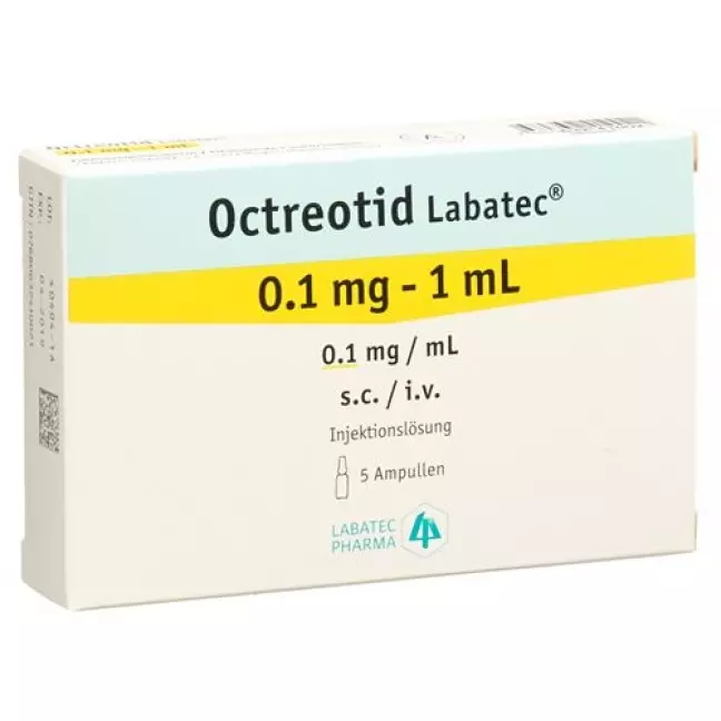 Октреотид Labatec Inj Lös 0,1 мг/мл 5 ампер 1 мл