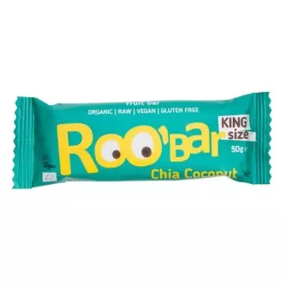 Батончики сироїд Roobar чіа кокос 16 х 50 г