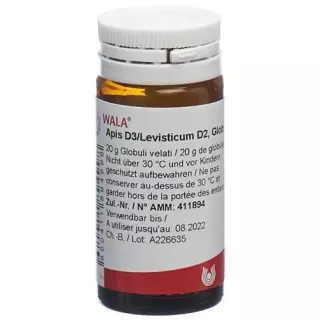 Wala Apis D3/Levisticum D2 Glob 20 г