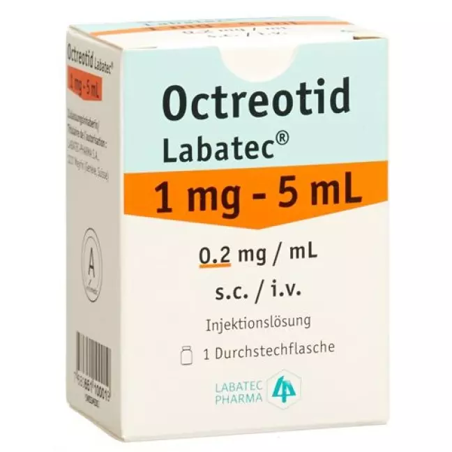 Octreotide Labatec Inj Lös 1 мг/5 мл Діаметр 5 мл Octreotide Labatec Inj Lös 1 мг/5 мл Діаметр 5 мл