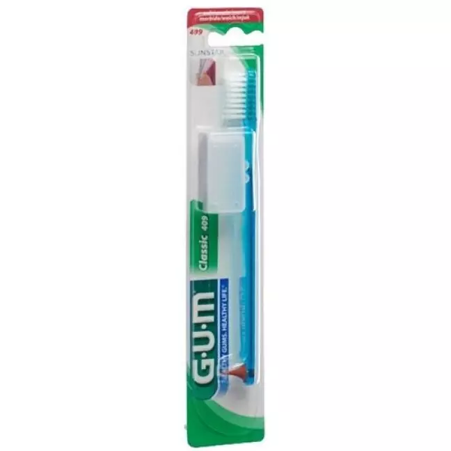 Зубна щітка GUM SUNSTAR CLASSIC компактна м&#39;яка 4 ряди