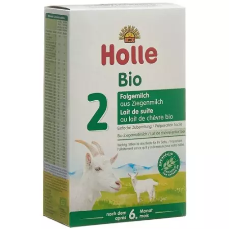 Органічне наступне молоко Holle 2 з козячого молока 400 г