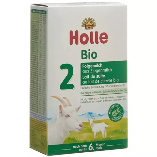 Органічне наступне молоко Holle 2 з козячого молока 400 г