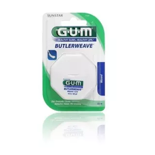 Зубна нитка GUM SUNSTAR 55 м дрібний воск