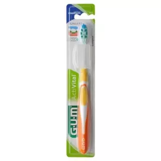 Зубна щітка GUM SUNSTAR Activital компактна середня