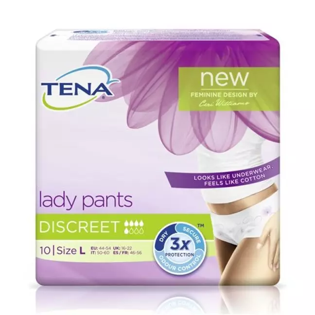 TENA Lady Pants Discreet L 10 шт TENA Lady Pants Discreet L 10 шт