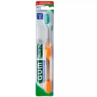 Зубна щітка GUM SUNSTAR MICRO TIP компактна м&#39;яка
