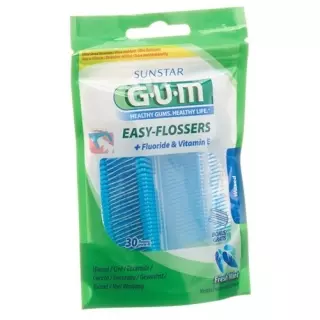 Зубна нитка GUM SUNSTAR 890 Easy Flosser 30 шт