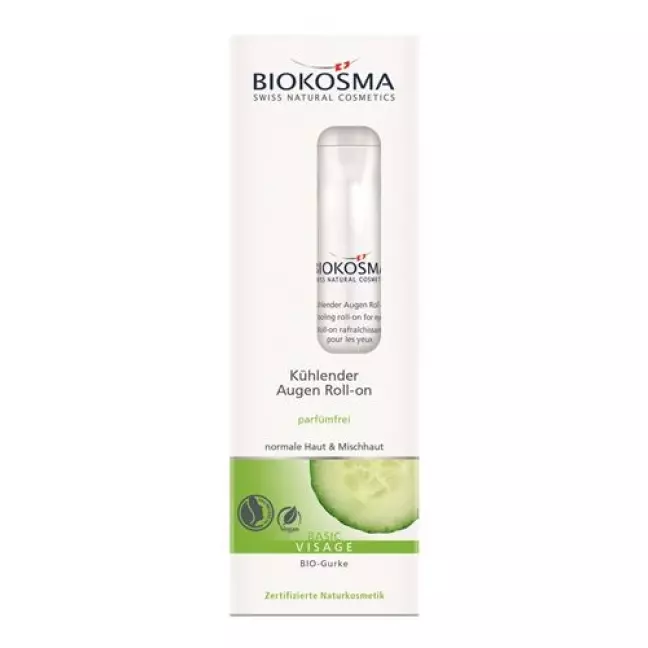 Biokosma Basic охолоджуючий рол-он для очей 15 мл