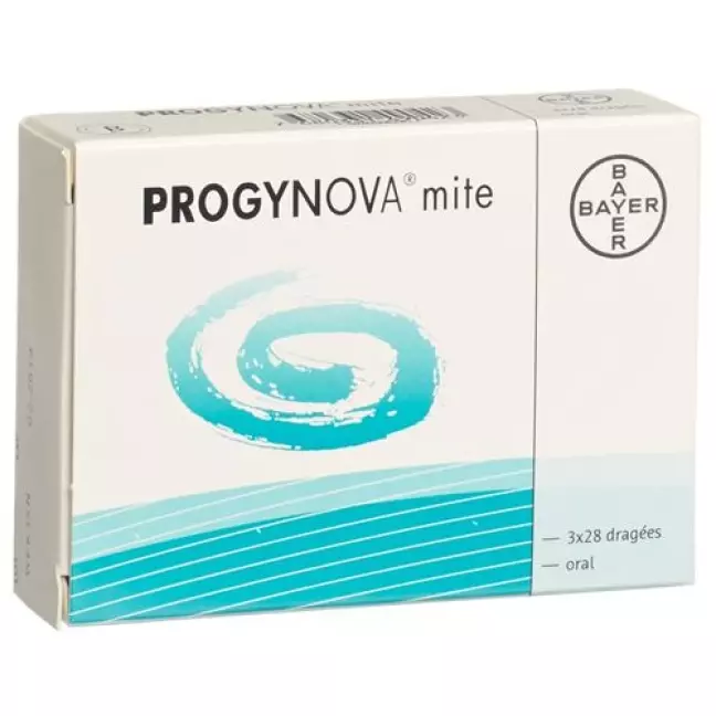 Прогинова Мите 1 мг 3 × 28 драже 