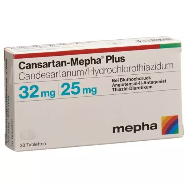Кансартан-Мефа плюс таблетки 32/25 28 шт Кансартан-Мефа плюс таблетки 32/25 28 шт