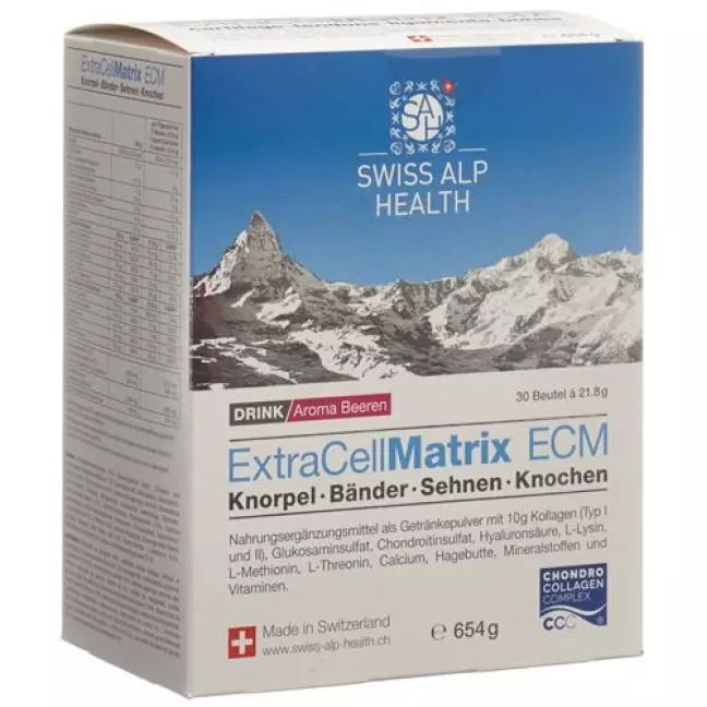 Напій Extra Cell Matrix для суглобів і шкіри з ароматом ягід пакет 30