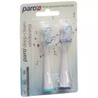 Paro deep clean whitening замінна зубна щітка sonic 2 шт
