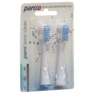 Змінна зубна щітка Paro sensi-clean на звукову зубну щітку 2 шт