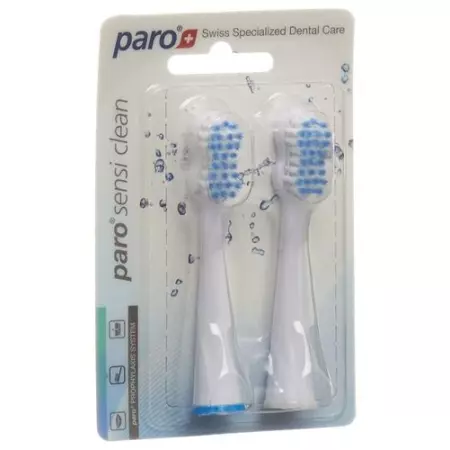 Paro Sensi-Clean Ersatzzahnburste Schall 2 штуки Paro Sensi-Clean Ersatzzahnburste Schall 2 штуки