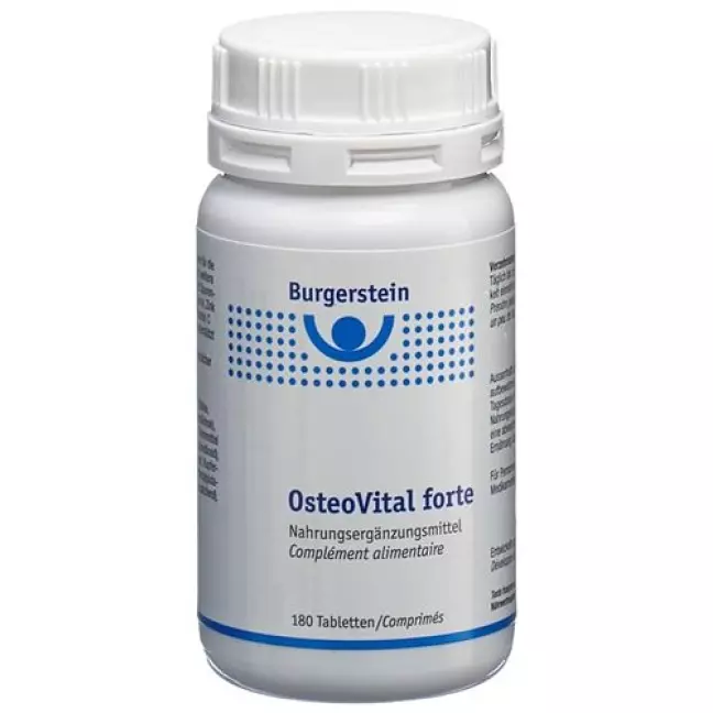 Burgerstein OsteoVital forte Tabl Ds 180 шт Burgerstein OsteoVital forte Tabl Ds 180 шт