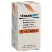 Воканамет плівкова таблетка 50/1000 мг 3 флакони 60 шт