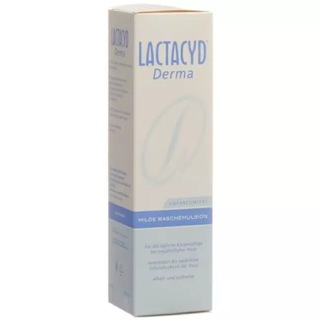 Lactacyd Derma м&#39;яка емульсія для вмивання без запаху 250 мл