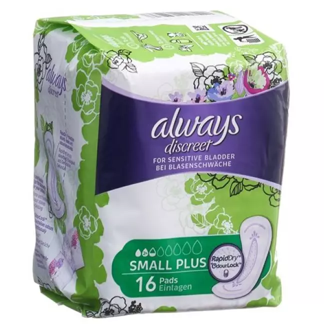 завжди Discreet Incontinence Small Plus 16 шт