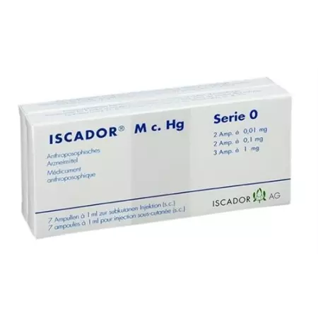 Іскадор М с. Hg Series 0 Inj Lös 2 x 7 шт
