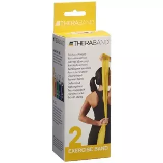 THERA BAND 2.5MX12.7CM GELB LE