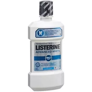 Listerine ополаскиватель для полости рта Advanced White бутылка 500мл