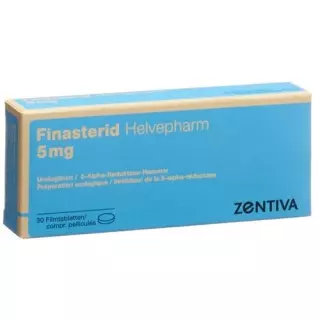 Finasteride Helvepharm Filmtabl 5 мг 30 шт