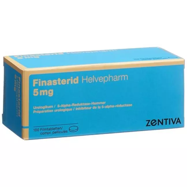 Finasteride Helvepharm Filmtabl 5 мг 100 шт Finasteride Helvepharm Filmtabl 5 мг 100 шт