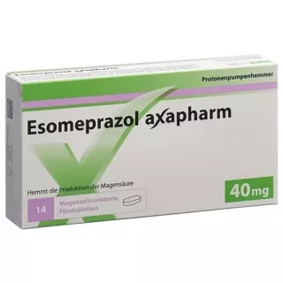 Езомепразол Аксафарм Фільмтабл 40 мг 60 шт