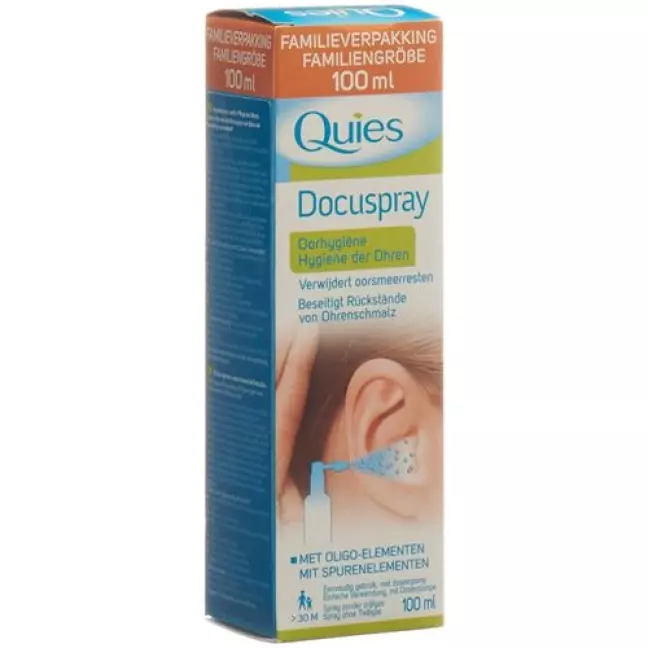 Quies Docuspray Гігієна вух 100 мл Quies Docuspray Гігієна вух 100 мл