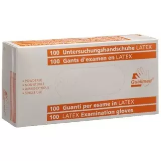 QUALIMED Under Glove Latex S p nst