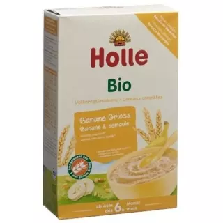 Каша Holle фруктова манка банан органічна 250 г