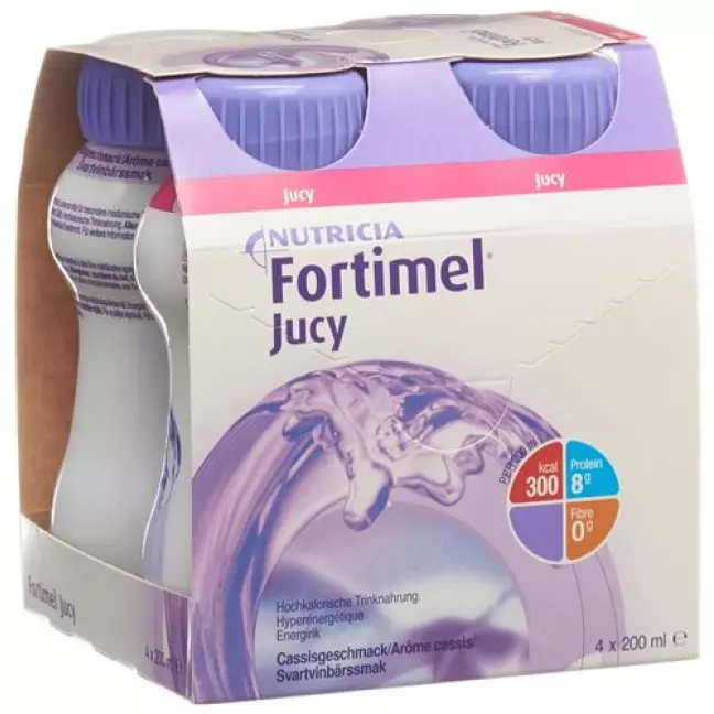 Fortimel Jucy Cassis 4 х 200 мл