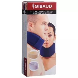 Шийний суппорт GIBAUD C1 7,5см Gr2 35-40см м'який