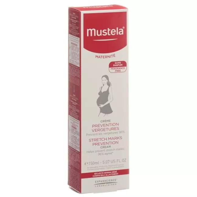 Mustela Maternity Cream Профілактика розтяжок або Mustela Maternity Cream Профілактика розтяжок або